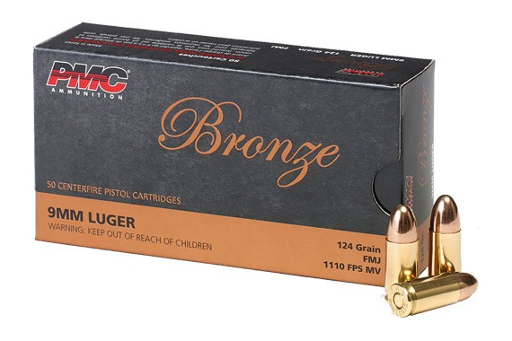 Pmc 9mm Luger 124gr Fmj - 50rd 20bx-cs