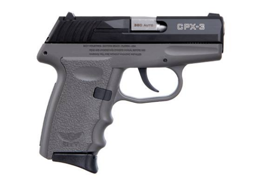 SCCY Industries Cpx-3 380acp Blk-gray 10+1