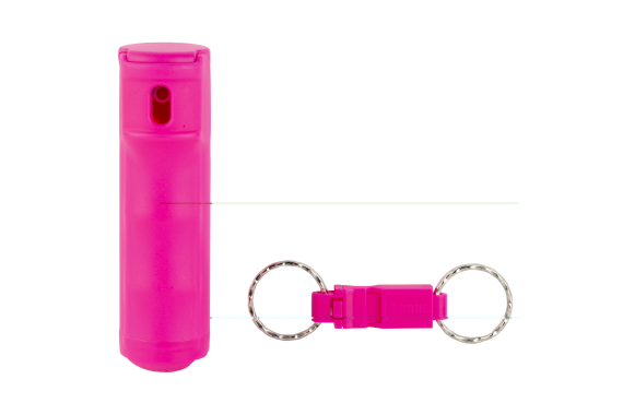 Sabre Spray Key Ring-whistle .54 Pnk