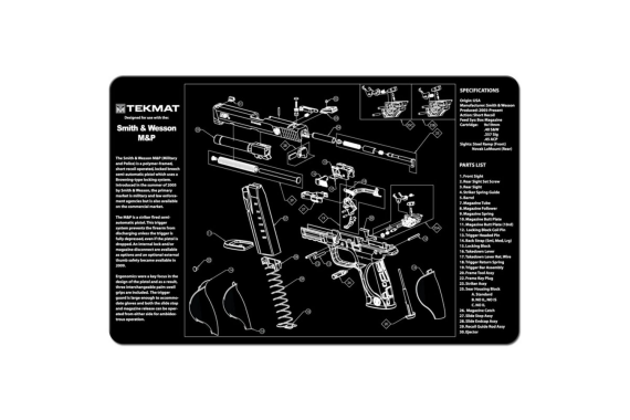 Smith & Wesson M&p Cleaning Mat - 11