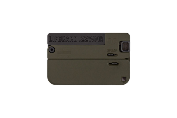 Trailblazer Firearms Lifecard 22mag Black-od Green