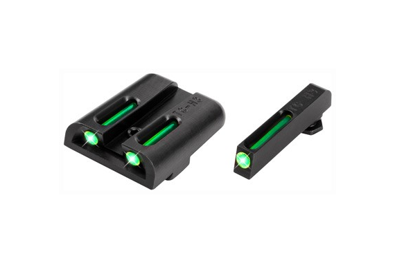 Truglo Sight Set For Glock - 9mm-.40 Tritium-fiber Optic Gr