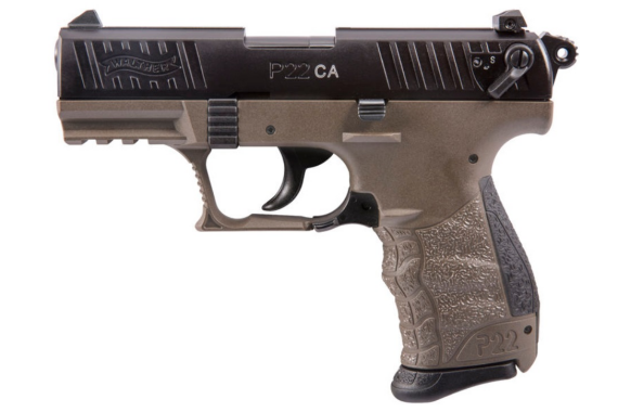 Walther Arms P22 22lr Blk-fde 10+1 3.4