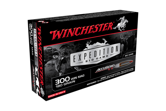 Winchester Expedition Big Game Long Range Ammo 7mm Rem. mag 168 Gr. Acc...