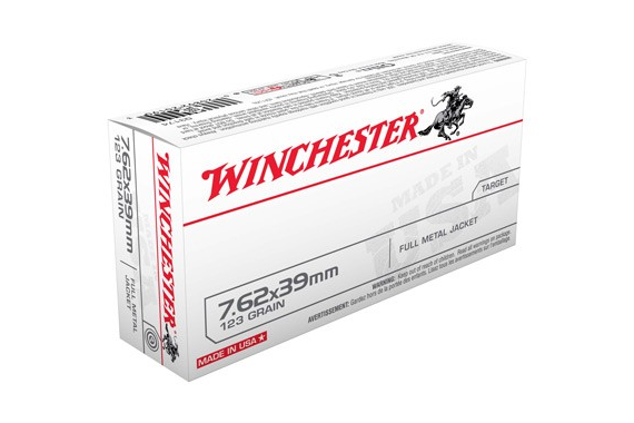 Winchester Usa 7.62x39 123gr - Fmj 20rd 10bx-cs