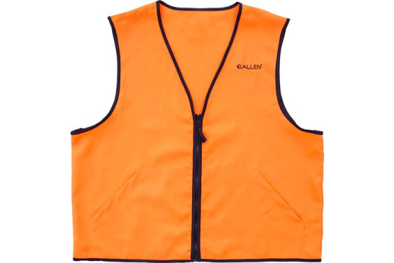Allen Deluxe Hunting Vest - Orange Medium 2 Front Pockets