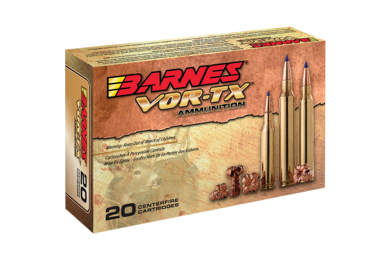 Barnes Vor-tx Hunting Handgun Ammo 454 Casull 250 Gr. Xpb 20 Rd.