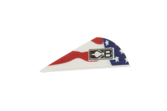 Bohning Blazer Vanes American Flag 36 Pk.