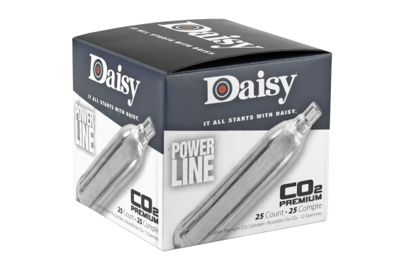 Daisy 7025 Co2 Cylinders 25-bx