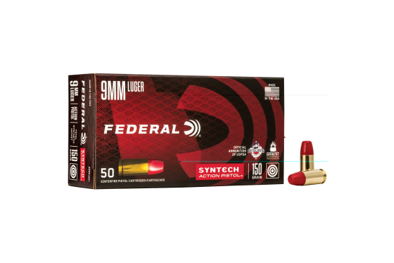 Fed Syntech 9mm 150gr Tsj 50-500