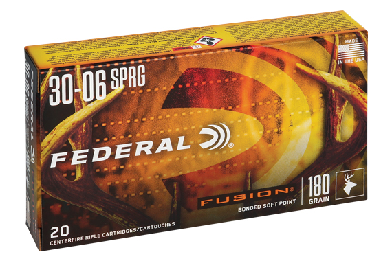 Federal Fusion 30-06 180gr - 20rd 10bx-cs