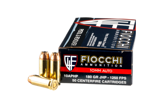 Fiocchi Defense Dynamics Centerfire Handgun Ammo 10mm 180 Gr. Jhp 50 Rd.