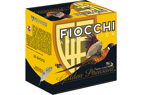 Fiocchi Golden Pheasant Shotgun Loads 12 Ga. 2.75 In. 1 3-8 Oz. 4 Shot 2...