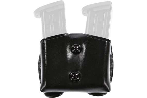 Galco Double Mag Carrier Blk - 9-40-357 Staggered Mags