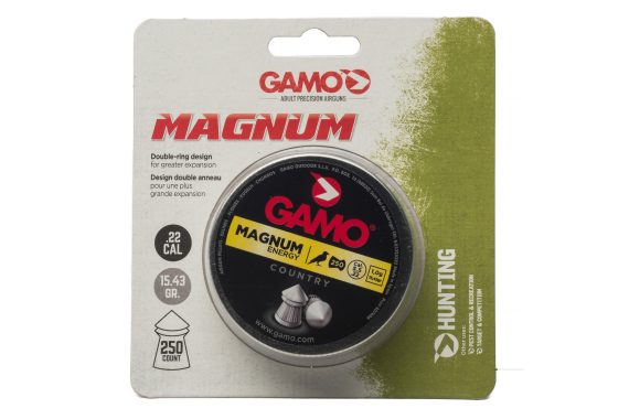 Gamo Magnum Sp Dbl Ring .22 250ct