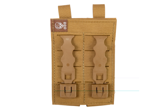 Ggg Double Pistol Mag Pouch Coy