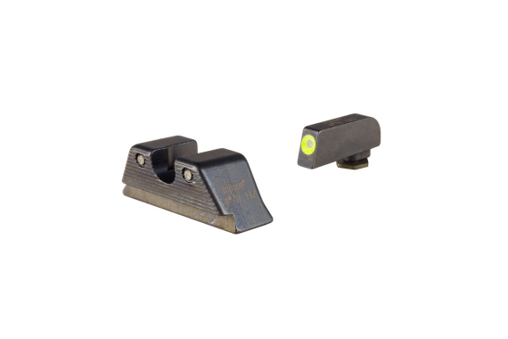Hd Xr Night Sights - Glock Standard Frames (mos), Front Yellow Outline-g...