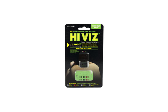 Hiviz Litewave Rear Sght Sig P-serie