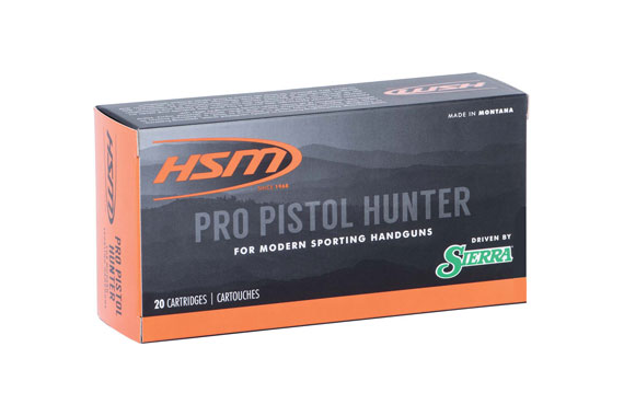 Hsm Pro Pistol 500sw Mag 400gr - Jsp 20rd 25bx-cs