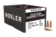 Nosler Bullets 22 Cal .224 - 52gr Hp-bt Custom Comp. 250ct