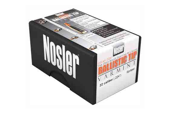 Nosler Bullets 22 Cal .224 - 55gr Ballistic Tip 250ct