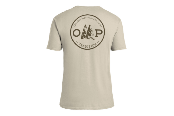 October Mountain Tradition Tee Sand Medium