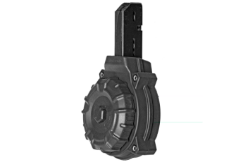 Promag Ar 9mm Colt 50rd Drm Blk Ply