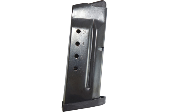 Promag Steel Magazine Smith & Wesson Shield .40s&w Blued 6 Rd.