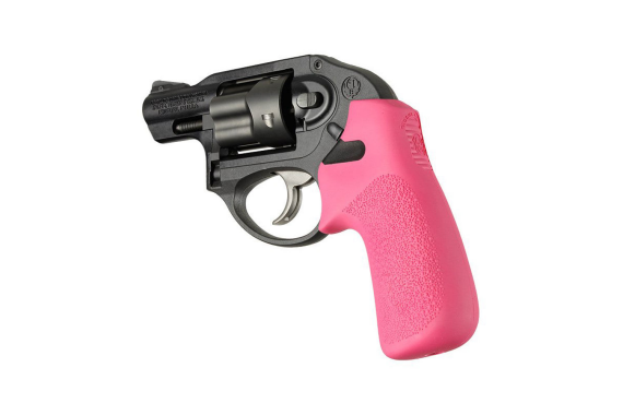 Rubber Tamer Cushion Grip - Pink, Ruger Lcr-lcrx, No Finger Grooves