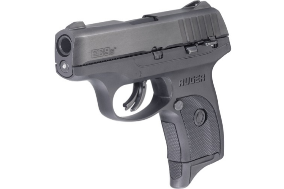 Ruger Ec9s 9mm Luger Fixed 7rd - Black Slide-black Syn Frame