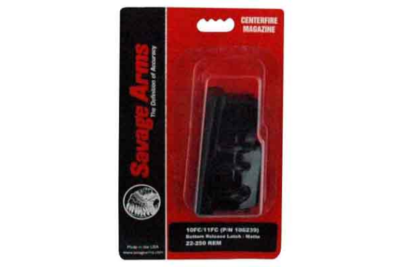 Savage Magazine 10fc-11fc - .223-.204ruger 4rd Blued