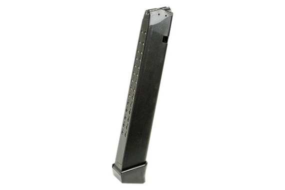 Sgm Tactical Magazine For - Glock 9mm 33rd Black Polymer