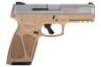 Taurus G3 9mm 15-shot 3-dot - Adj. Tan-stainless Polymer