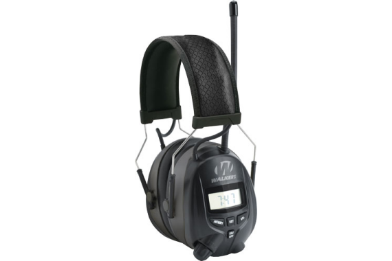 Walkers Muff With Am-fm Radio - & Phone Connection 25db Black