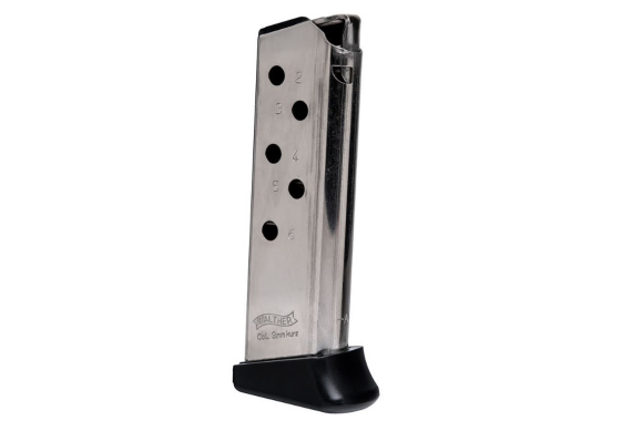 Walther Arms Magazine Ppk 380acp 6rd Nkl Fr