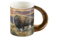 Wild Wings Sculpted Mug Dusty Plains Bison