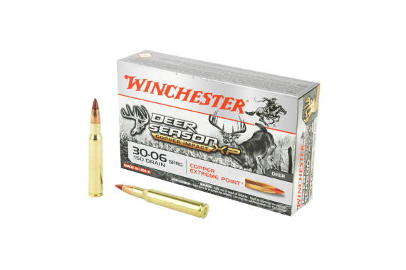 Winchester Copper Impact Rifle Ammo 30-06 Sprg. 150 Gr. Lf 20 Rd.