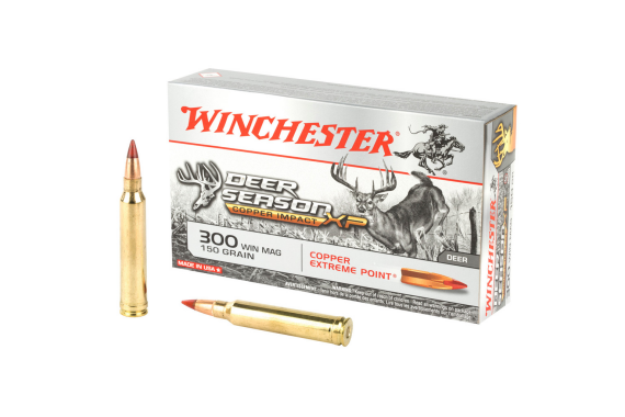 Winchester Copper Impact Rifle Ammo 300 Win. mag 180 Gr. Lf 20 Rd.