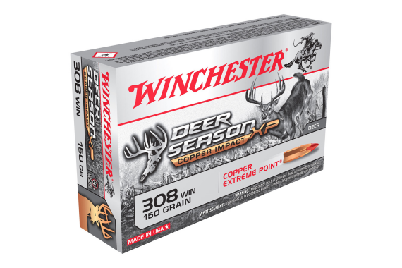 Winchester Copper Impact Rifle Ammo 308 Win. 150 Gr. Lf 20 Rd.