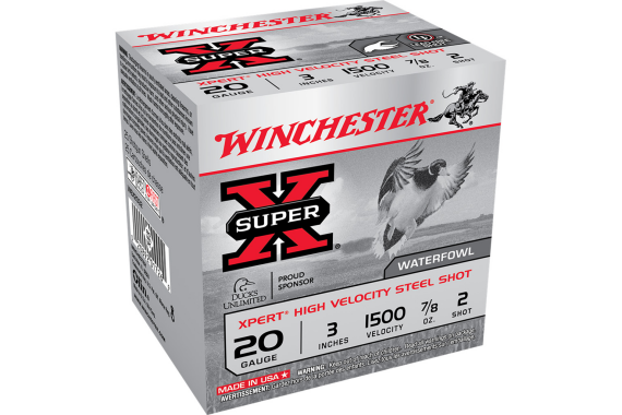Winchester Super-x Xpert Hi-velocity Steel 20 Ga. 3 In. 7-8 Oz. 2 Shot 2...