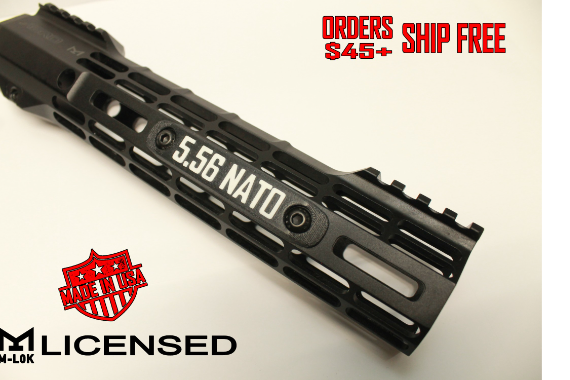 M-LOK GEN 1 TRAC Tag – Custom M-LOK Rail Cover