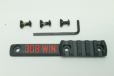 M-LOK GEN 2 TRAC TAG - Custom M-LOK Rail Cover w/ Integrated Pic Rail