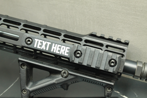 M-LOK GEN 2 TRAC TAG - Custom M-LOK Rail Cover w/ Integrated Pic Rail
