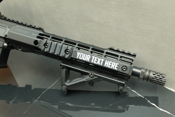 M-LOK GEN 2 XL TRAC TAG - Custom M-LOK Rail Cover w/ Integrated Pic Rail